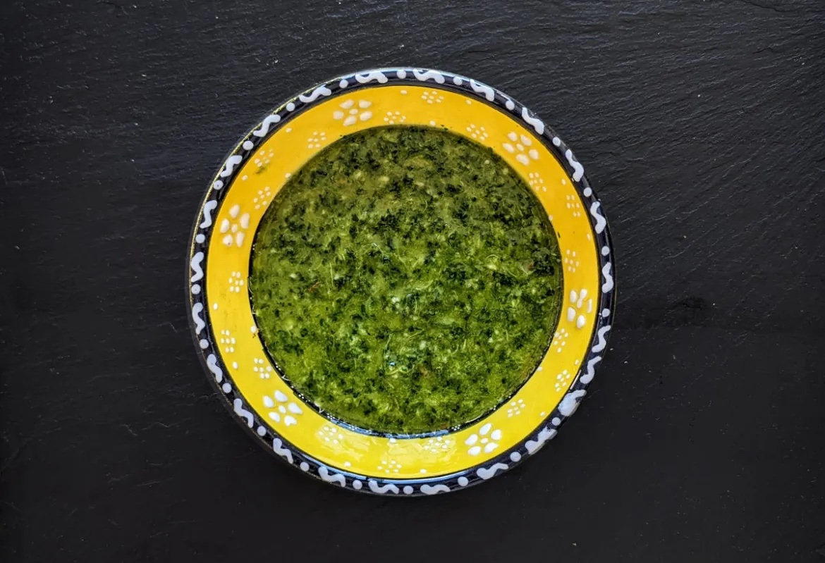 Rezept: Mojo verde - Grüne Koriander Soße - Jamonnatural.de