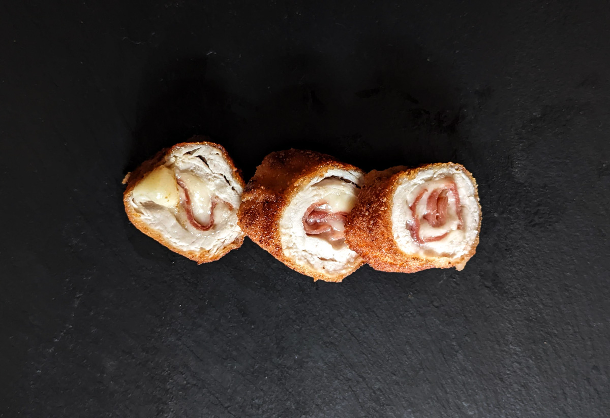 Tapas: Flamenquín - Schnitzelröllchen mit Jamon - Jamonnatural.de Tapas: Flamenquín - Schnitzelröllchen mit Jamon - Jamonnatural.de